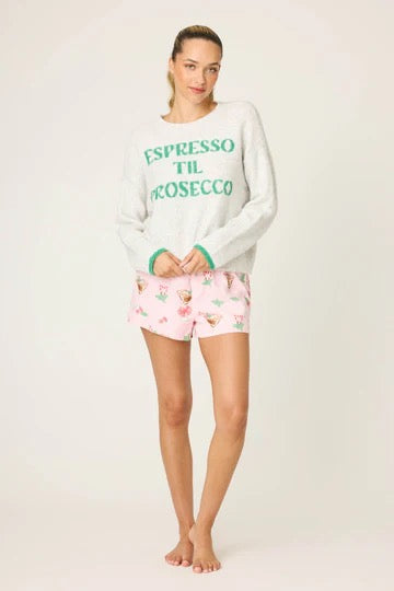 Espresso Till Prosecco Snuggle Sweater