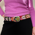 Jenny Krauss Folklorica Floral Embroidered Belt
