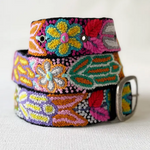 Jenny Krauss Folklorica Floral Embroidered Belt