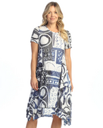 Jess & Jane Dottie Travel Dress in lightweight crushed fabric