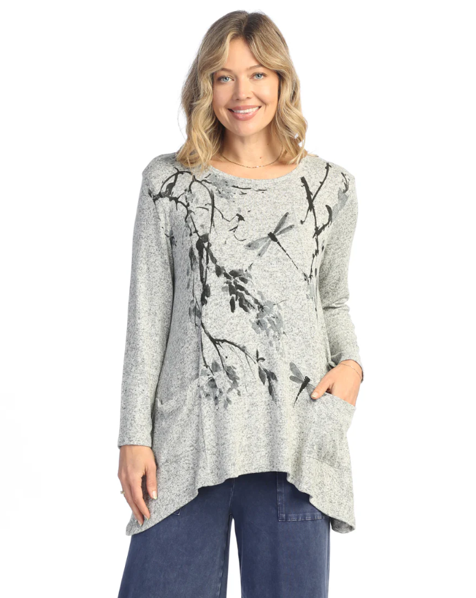 Jess & Jane Sakura Patch Pocket Tunic