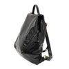Maggie Modern Backpack in distressed vegan leather with adjustable straps.