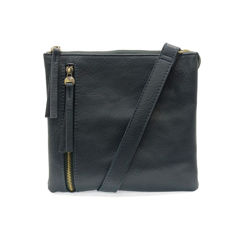 Joy Susan Dawn Multi Pocket Compact Crossbody Bag Dark Cayn