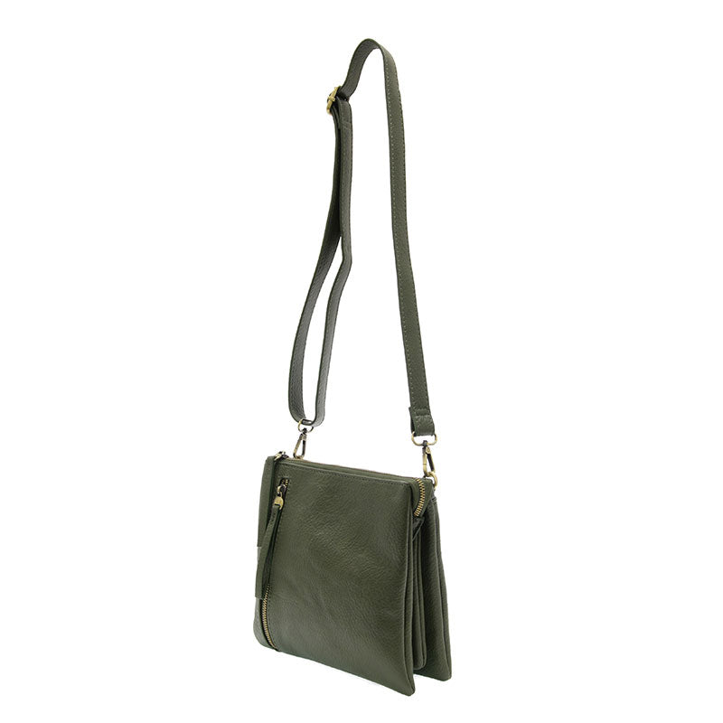 Joy Susan Dawn Multi Pocket Compact Crossbody Bag