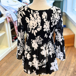 Keren Hart Gathered Floral Blouse