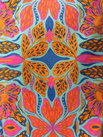 Flat lay of Delic Dress With Tassels in 100% cotton