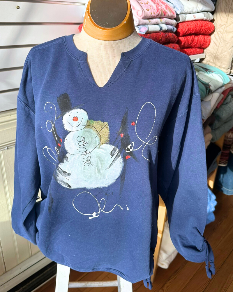 Winter Wonderland Snowman Pullover