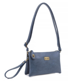 Liz Soto Ella Crossbody/Wristlet Blue