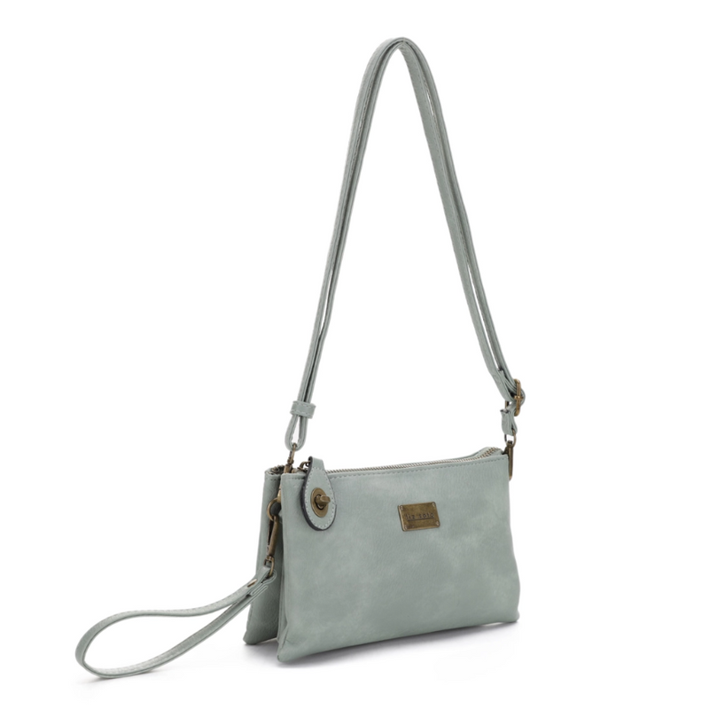 Liz Soto Ella Crossbody/Wristlet Mint