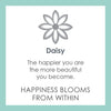 LOLA® Daisy Pendant: The happier you are the more beautiful you become. Happiness blooms from within.