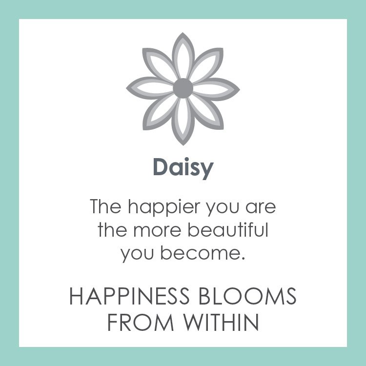 LOLA® Daisy Pendant: The happier you are the more beautiful you become. Happiness blooms from within.