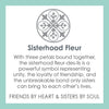 LOLA® Sisterhood Fleur Gold Pendant