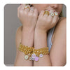 LOLA® Sisterhood Fleur Gold Pendant