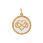 LOLA® Grandmother & Granddaughter Gold Pendant