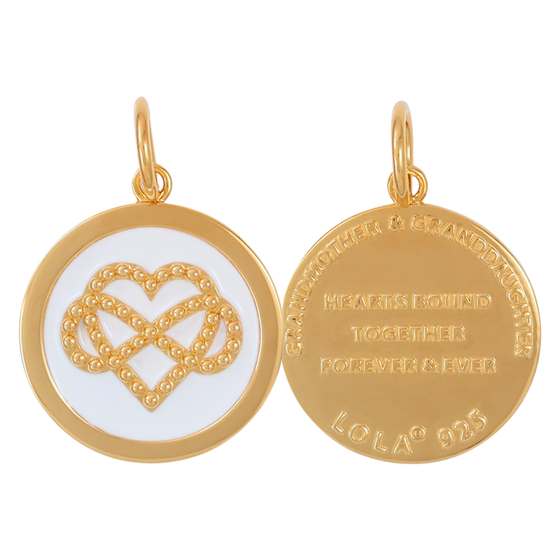 LOLA® Grandmother & Granddaughter Gold Pendant