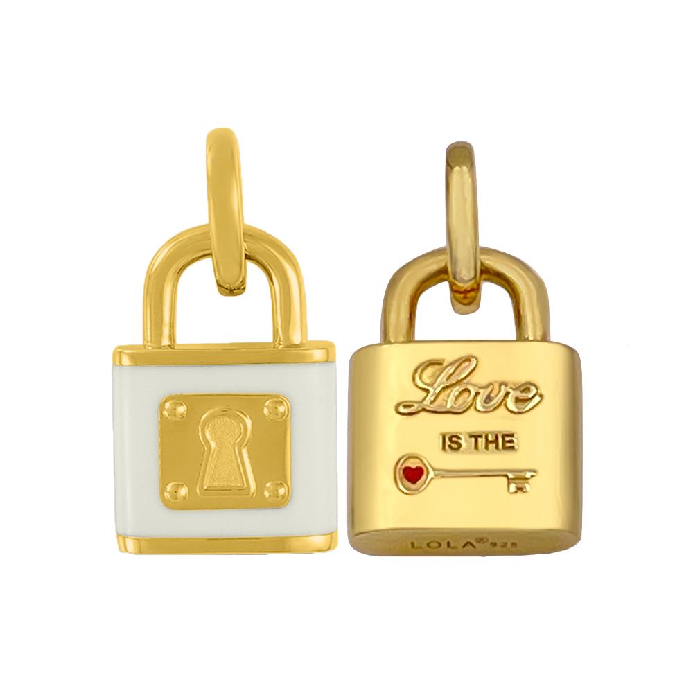 LOLA® Love Lock Gold Pendant