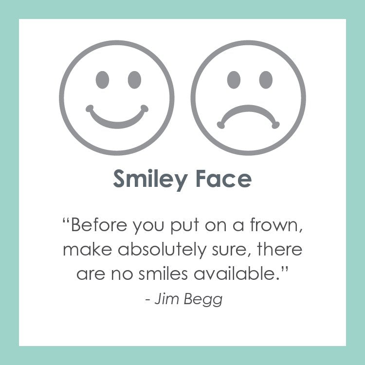 LOLA® Smiley Face Silver
