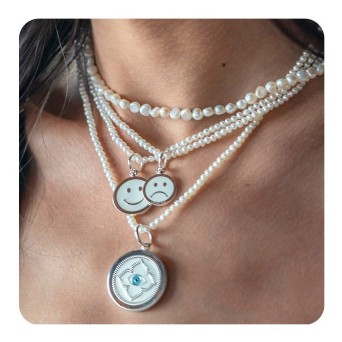 LOLA® Smiley Face Silver