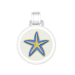 LOLA® Starfish Gold Pendant Perwinkle