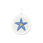 LOLA® Starfish Gold Pendant Periwinkle