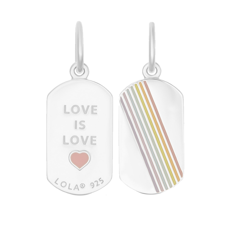 LOLA® Jewelry Unity Tag All Silver