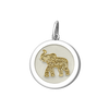 LOLA® Elephant Gold Pendant Ivory