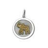 LOLA® Elephant Gold Pendant Pewter