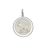 Elephant Silver Pendant