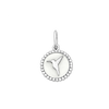 LOLA® Hummingbird Silver Pendant Alpine White