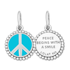 LOLA® Peace Sign Silver Pendant
