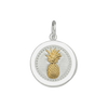 LOLA® Pineapple Gold Pendant Alpine White