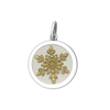LOLA® Snowflake Gold Pendant Ivory
