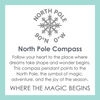 North Pole Compass Gold