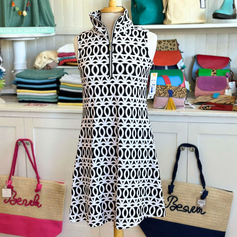 Quarter-Zip Dress