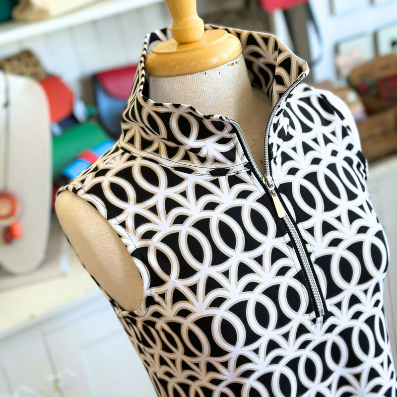 Quarter-Zip Dress