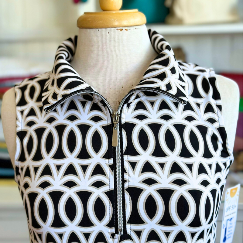 Quarter-Zip Dress