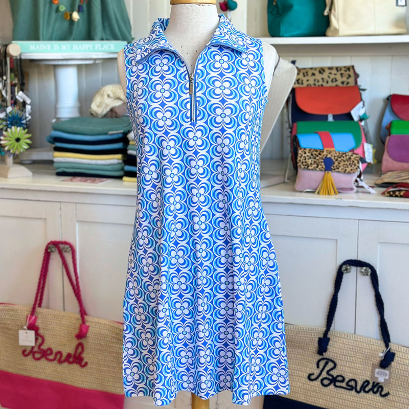 Quarter-Zip Dress
