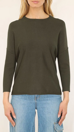 Oversized Crew Pullover