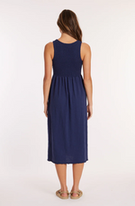 Smocked Tank Midi Dress