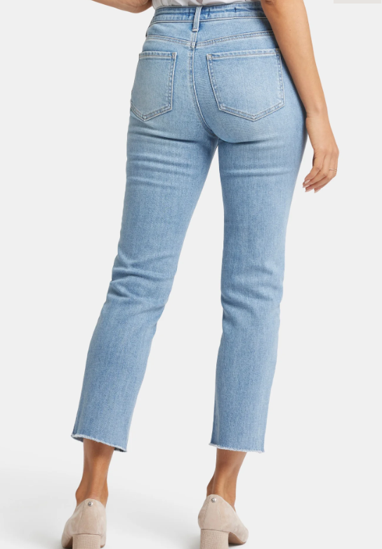 Back view of NYDJ slimming jeans with Lift Tuck® Technology