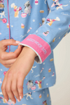 Baked Woof Love Dog Print 3-Piece Flannel PJ Set