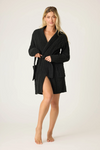 Chenille Cable Knit Robe