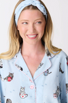 PJ Salvage Coffee & Cat Naps Flannel PJ Set