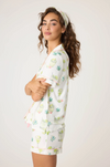 PJ Salvage Lime and Sunshine PJ Set with margarita print