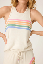 Over The Rainbow Racerback Tank Top