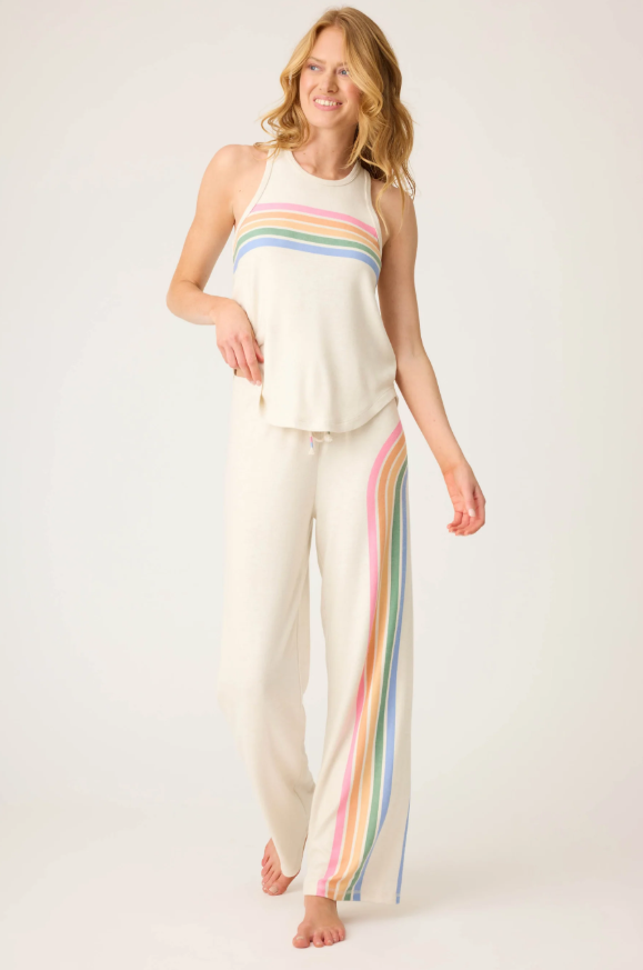 Over The Rainbow Racerback Tank Top