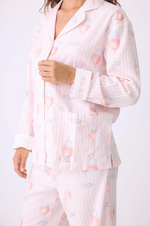 PJ Salvage Rose All Day Flannel PJ Set