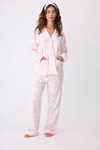 PJ Salvage Rose All Day Flannel PJ Set