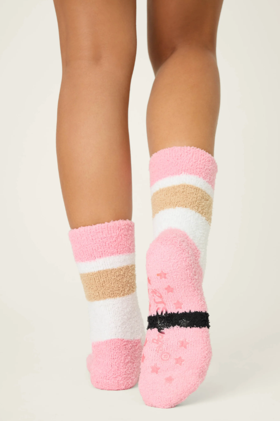 Ski Jammie Socks With Grippers