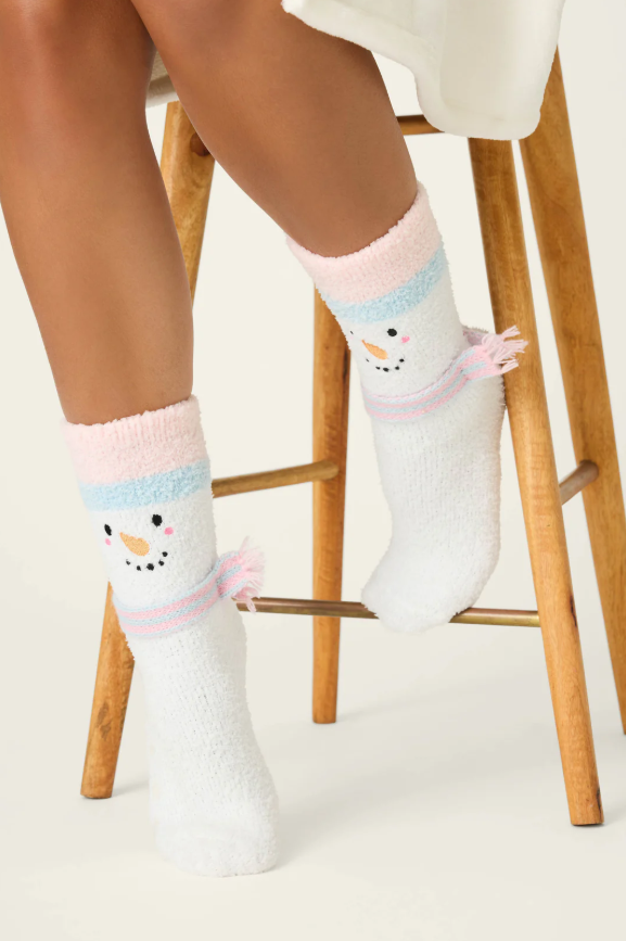Ski Jammie Socks With Grippers